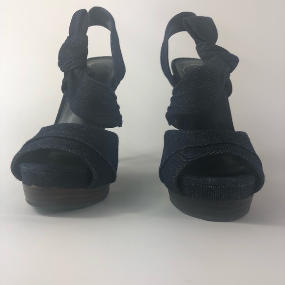 Jessica Simpson Erica Ankle Strap Platform Heels - Picture 5 of 8